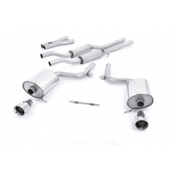Cat-back Milltek výfuk pre Audi A4 3 V6 2001-2005