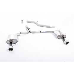 Cat-back Milltek výfuk pre Audi A5 Coupé 2 2007-2021