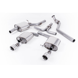 Cat-back Milltek výfuk pre Audi A5 Coupé S 2008-2021