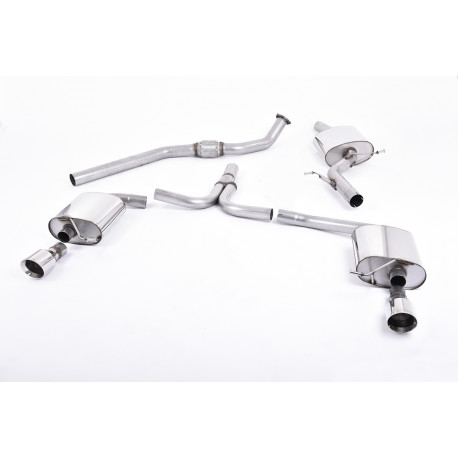 Výfukové systémy Milltek Cat-back Milltek výfuk pre Audi A5 Coupé S 2008-2021 | race-shop.sk