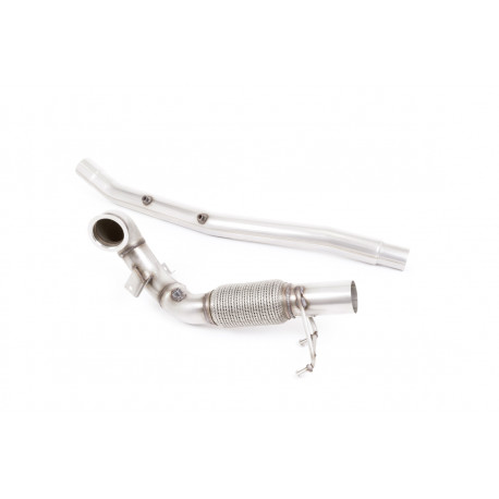 Výfukové systémy Milltek Zväčšený Downpipe bez katalyzátora Milltek Audi S3 2 TFSI 2019-2021 | race-shop.sk