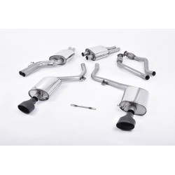 Cat-back Milltek výfuk pre Audi S4 3 Supercharged 2009-2012
