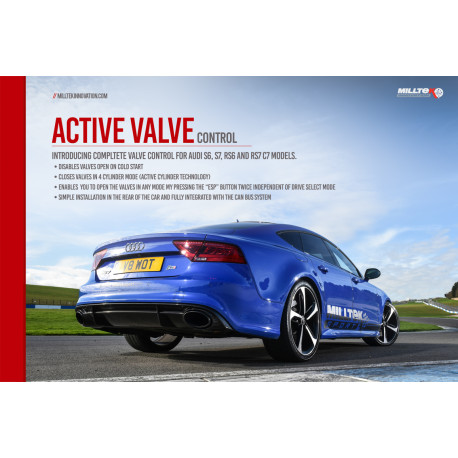Výfukové systémy Milltek Active Valve Control Milltek Audi S4 3 Turbo 2016-2021 | race-shop.sk