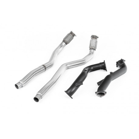 Výfukové systémy Milltek Zväčšený Downpipes and Cat Bypass Pipes Milltek Audi S6 4 TFSI 2012-2018 | race-shop.sk