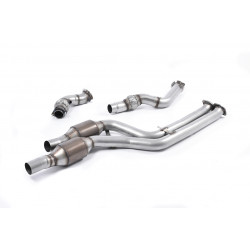 Large BoreDownpipes andHi-Flow Sports Cats Milltek BMW 3 Series F80 M3 2014-2018