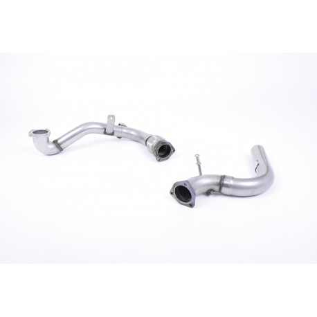 Výfukové systémy Milltek Zväčšený Downpipe bez katalyzátora Milltek Ford Fiesta Mk8 1.0T 2017-2019 | race-shop.sk