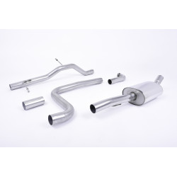 Cat-back Milltek výfuk pre Ford Fiesta Mk8 1.0T 2017-2019