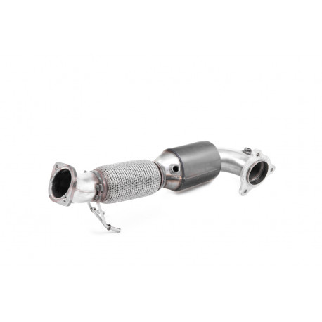Výfukové systémy Milltek Zväčšený Downpipe so športovým katalyzátor Milltek Ford Focus Mk4 ST 2019-2021 | race-shop.sk