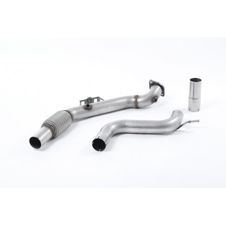 Výfukové systémy Milltek Zväčšený Downpipe bez katalyzátora Milltek Ford Mustang 2,3 EcoBoost 2015-2018 | race-shop.sk