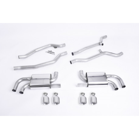 Výfukové systémy Milltek Cat-back Milltek výfuk pre Porsche Cayenne 958 Turbo 2010-2014 | race-shop.sk