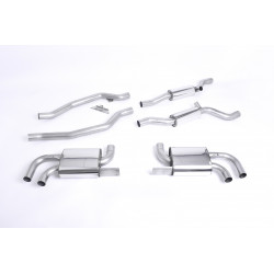 Cat-back Milltek výfuk pre Porsche Cayenne 958 Turbo 2010-2014