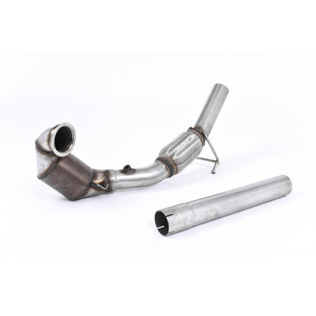 Výfukové systémy Milltek Zväčšený Downpipe so športovým katalyzátor Milltek Seat Ibiza Cupra 1.8TFSI 2016-2021 | race-shop.sk