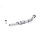 Výfukové systémy Milltek Zväčšený Downpipe so športovým katalyzátorom Milltek Skoda Octavia RS 1.8T 1998-2006 | race-shop.sk