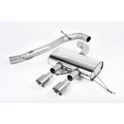 Cat-back Milltek výfuk pre Volkswagen Golf Mk6 R 2009-2013