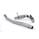 Výfukové systémy Milltek Zväčšený Downpipe bez katalyzátora Milltek Volkswagen Golf Mk7 2.0TFSI 2016-2021 | race-shop.sk