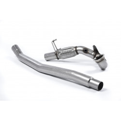 Zväčšený Downpipe bez katalyzátora Milltek Volkswagen Golf Mk7 2.0TFSI 2016-2021