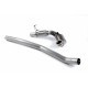 Výfukové systémy Milltek Zväčšený Downpipe so športovým katalyzátorom Milltek Volkswagen Golf MK7.5 GTi 2017-2018 | race-shop.sk