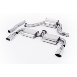 Cat-back Milltek výfuk pre Volkswagen Scirocco R 2009-2016