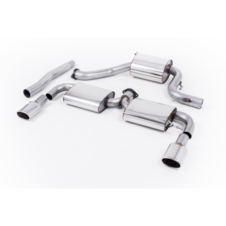 Výfukové systémy Milltek Cat-back Milltek výfuk pre Volkswagen Scirocco R 2009-2016 | race-shop.sk