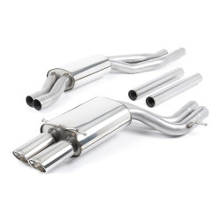 Cat-back Milltek výfuk pre Audi RS4 B5 V6 2000-2002