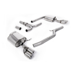 Cat-back Milltek výfuk pre Audi A5 Coupé 3 2007-2021