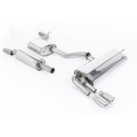 Výfukové systémy Milltek Cat-back Milltek výfuk pre Seat Leon FR 1,8 2013-2021 | race-shop.sk