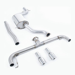 Cat-back Milltek výfuk pre Volkswagen Scirocco R 2009-2016