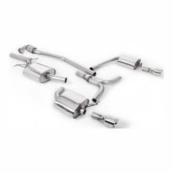 Cat-back Milltek výfuk pre Audi A5 Sportback 2 2009-2021