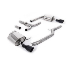 Cat-back Milltek výfuk pre Audi A5 Coupé 3 2007-2021