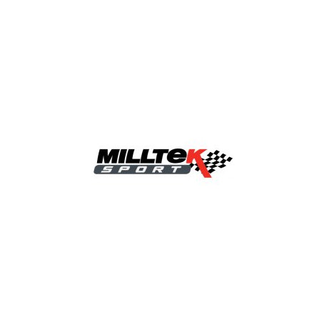 Výfukové systémy Milltek Milltek výfuk Od turba so športovými katalyzátorom pre Volkswagen Passat B7 1,8 2010-2015 | race-shop.sk