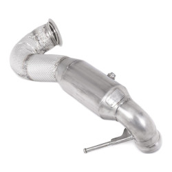 MILLTEK downpipe s katalyzátorom HJS pre Mercedes A-Class A45 AMG 2012-2018 (ECE)
