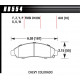 Brzdové dosky HAWK performance Predné brzdové dosky Hawk HB554Z.643, Street performance, min-max 37°C-350°C | race-shop.sk