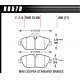 Brzdové dosky HAWK performance Predné brzdové dosky Hawk HB570F.666, Street performance, min-max 37°C-370°C | race-shop.sk