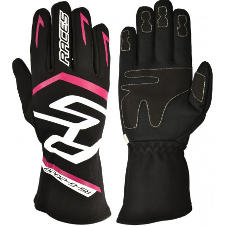 Akcie Rukavice RACES Premium EVO II Ružová | race-shop.sk