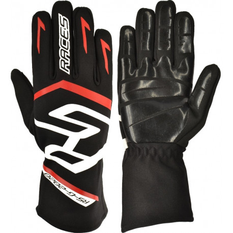 Akcie Rukavice RACES Premium EVO II Silicone Červené | race-shop.sk