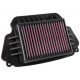 Vložky do pôvodného airboxu moto Športový vzduchový filter K&N HA-6414 | race-shop.sk