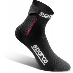 Ponožky Sparco HYPERSPEED black/red