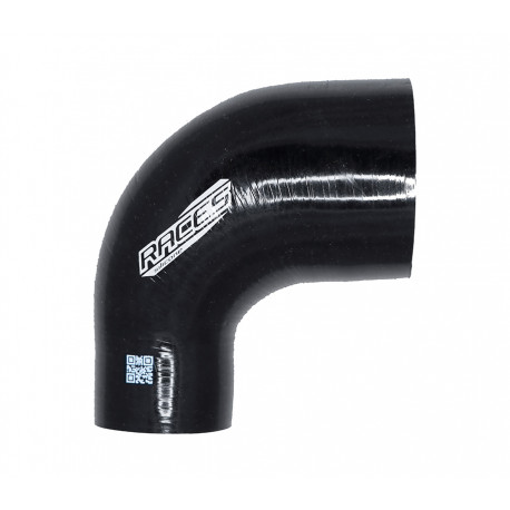 Kolená 90° redukčné Silikónové redukčné koleno RACES Silicone 90° , 63mm (2,5") na 76mm (3") | race-shop.sk