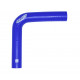 Kolená 90° Silikónové koleno RACES Silicone 90° - 40mm (1,57") | race-shop.sk