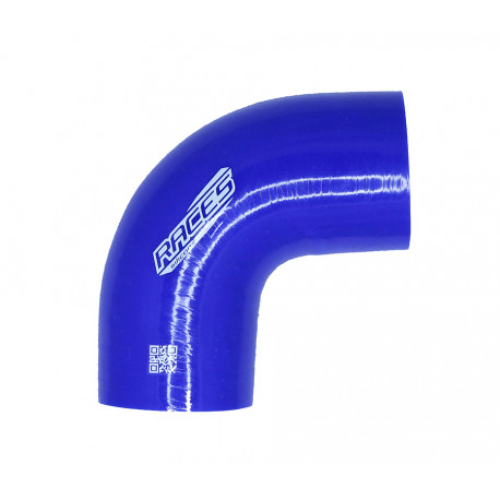 Kolená 90° Silikónové koleno RACES Silicone 90° - 63mm (2,48") | race-shop.sk