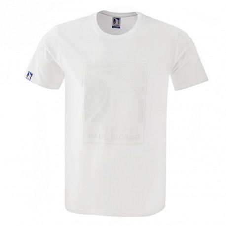 Tričká Tričko Circuit Paul Ricard (T-Shirt) - pánske - biele | race-shop.sk