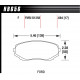 Brzdové dosky HAWK performance Predné brzdové dosky Hawk HB656F.684, Street performance, min-max 37°C-370°C | race-shop.sk