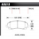 Brzdové dosky HAWK performance Predné brzdové dosky Hawk HB678Z.709, Street performance, min-max 37°C-350°C | race-shop.sk