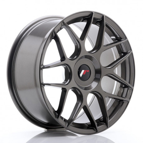 Hliníkové disky Japan Racing JR18 18x8,5 ET25-45 BLANK, Hyper Gray | race-shop.sk