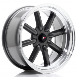 Japan Racing JR19 17x8 ET0 BLANK, Gun Metal
