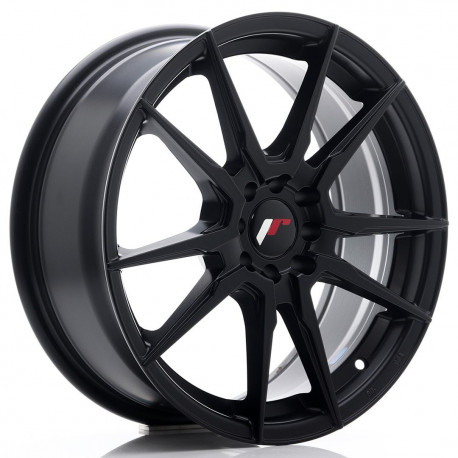 Hliníkové disky Japan Racing JR21 17x7 ET40 5x108/112 Matt Black | race-shop.sk