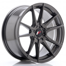 Japan Racing JR21 17x8 ET35 4x100/114 Hyper Gray