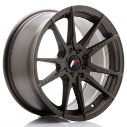 Japan Racing JR21 17x8 ET35 5x100/114 Matt Bronze