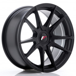 Japan Racing JR21 17x8 ET35 BLANK, Matt Black