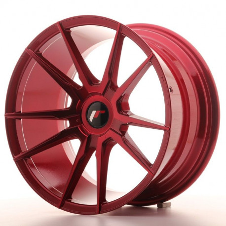Hliníkové disky Japan Racing JR21 18x9,5 ET40 BLANK, Platinum Red | race-shop.sk
